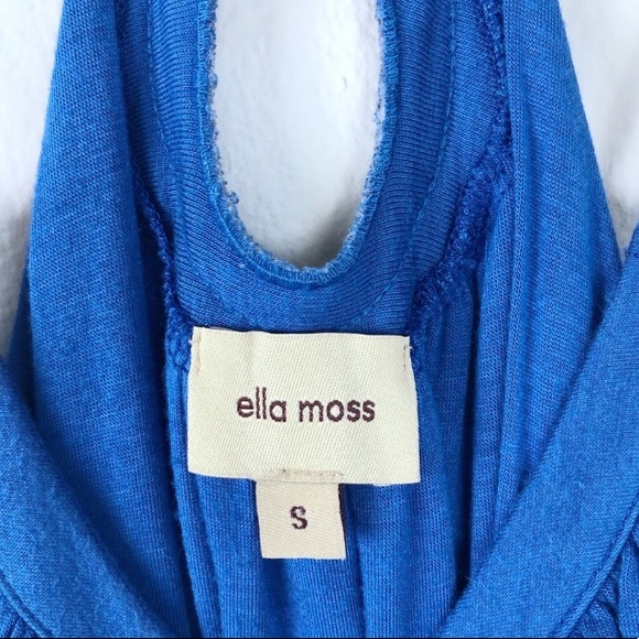 ELLA MOSS Soft Blue Midi dress - small - Picture 4 of 8